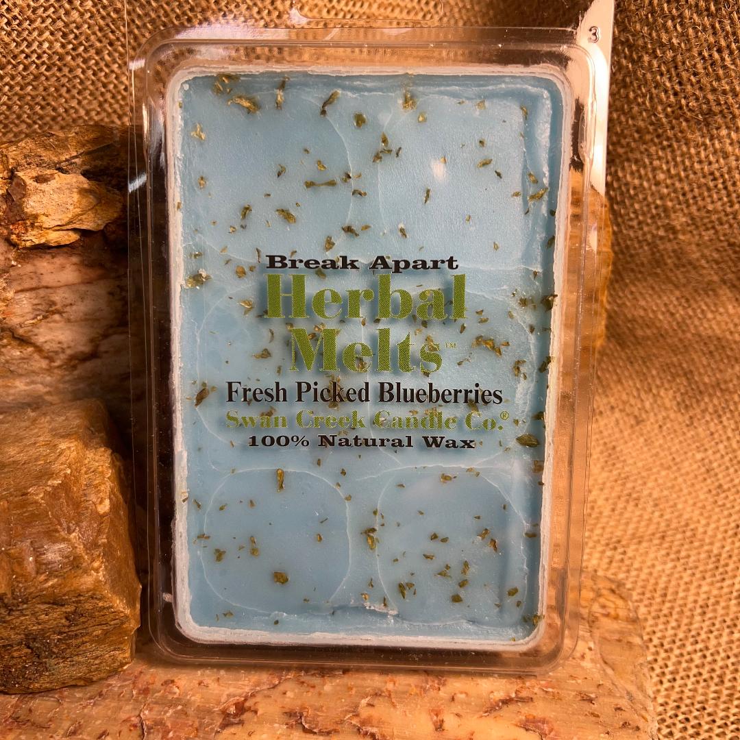 Fresh Picked Blueberries Drizzle Melts