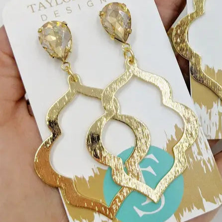 Gold Everyday Drop Earrings