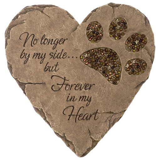 "Pet Footprints" Beadworks™ Garden Stone