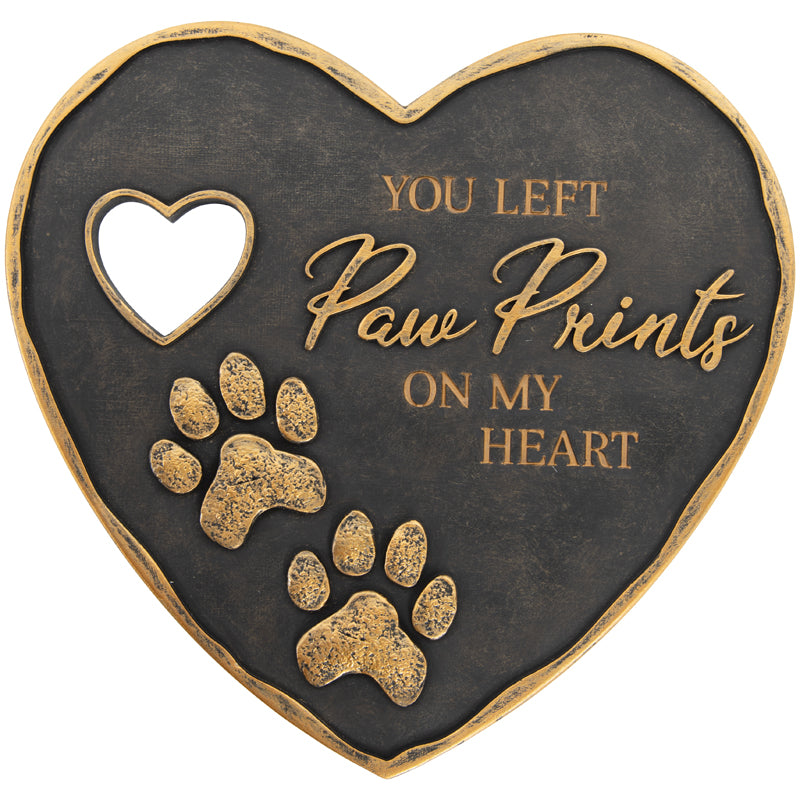 "Paw Prints" Garden Stone