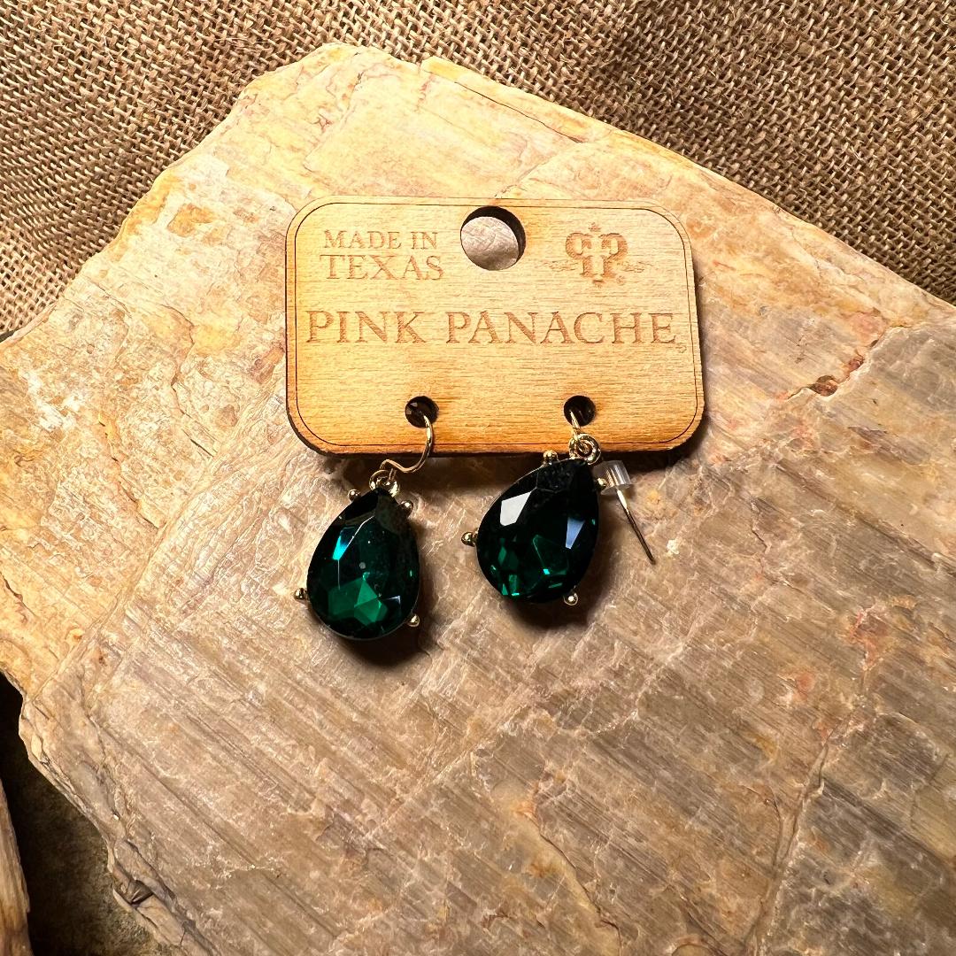 Deep Rich Green Earrings