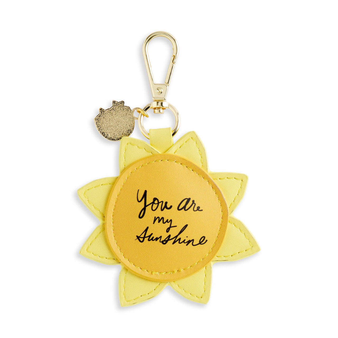 You Are My Sunshine Gold Bag Charm