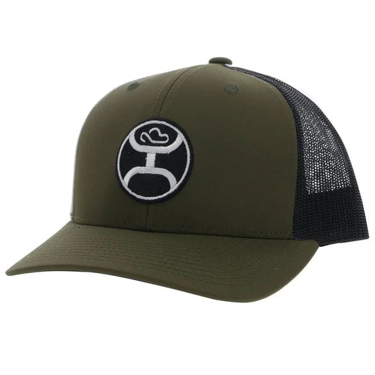 Primo Olive & Black Snapback Unisex Cap