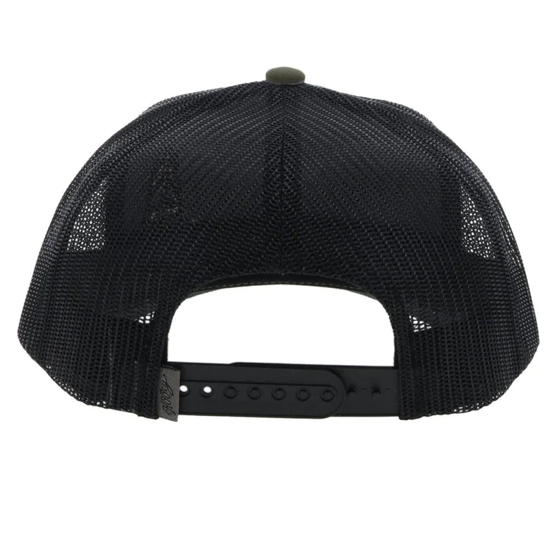 Primo Olive & Black Snapback Unisex Cap