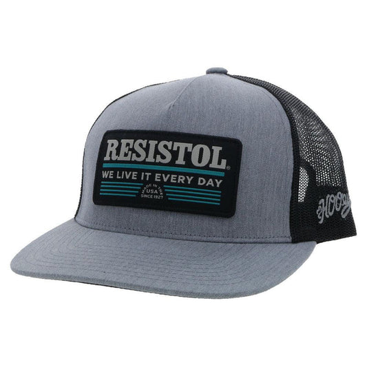 Resistol Grey & Black Unisex Cap