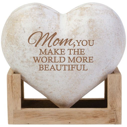"Mom" 3D Heart