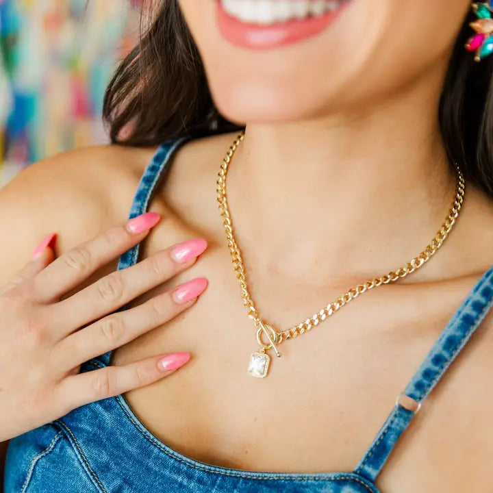Glam Toggle Necklace