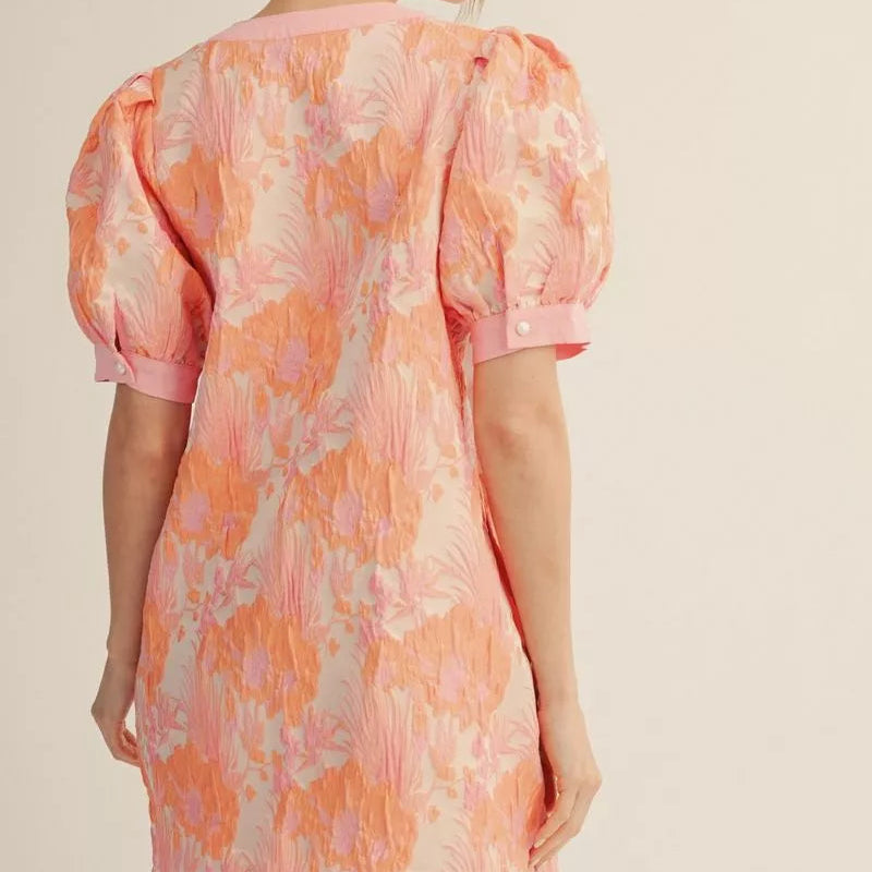 Jodifl Peach Mix Dress