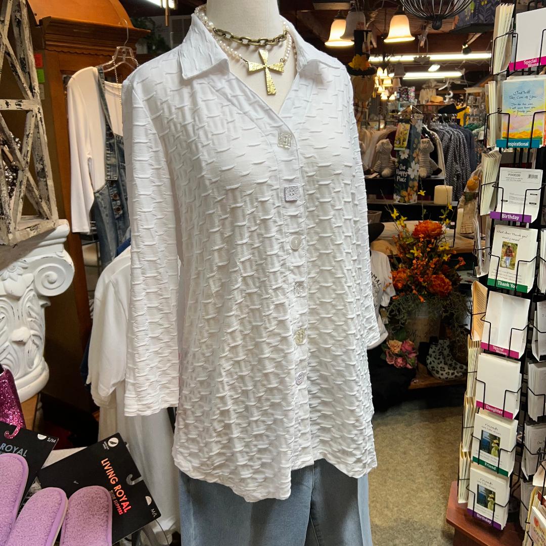 Handkerchief Hem Knit Shirt
