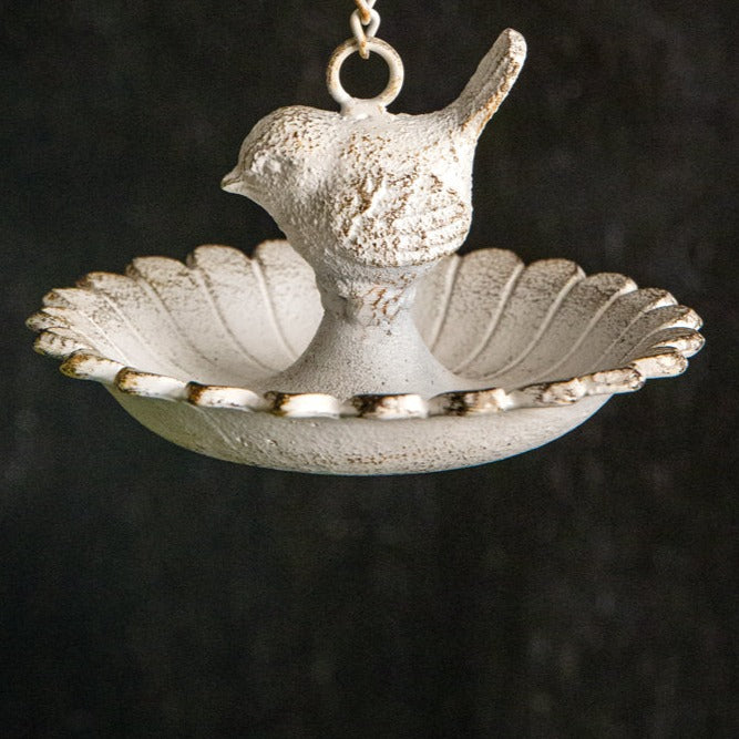 Cast Iron Hanging Bird Feeder