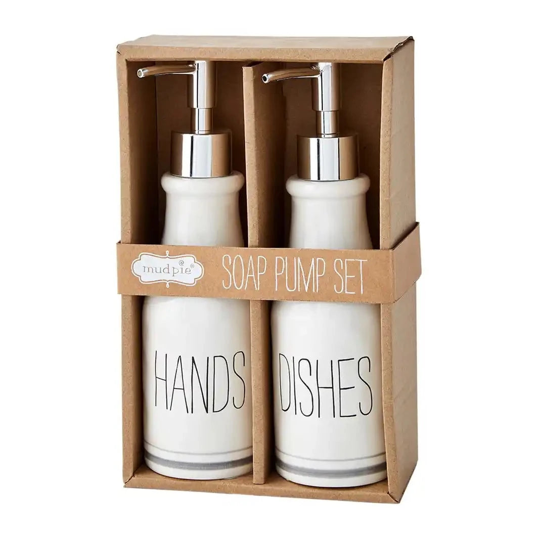 Bistro Boxed Soap Pump Set