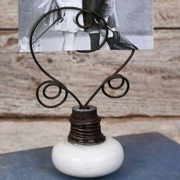 Vintage Doorknob Photo Holder
