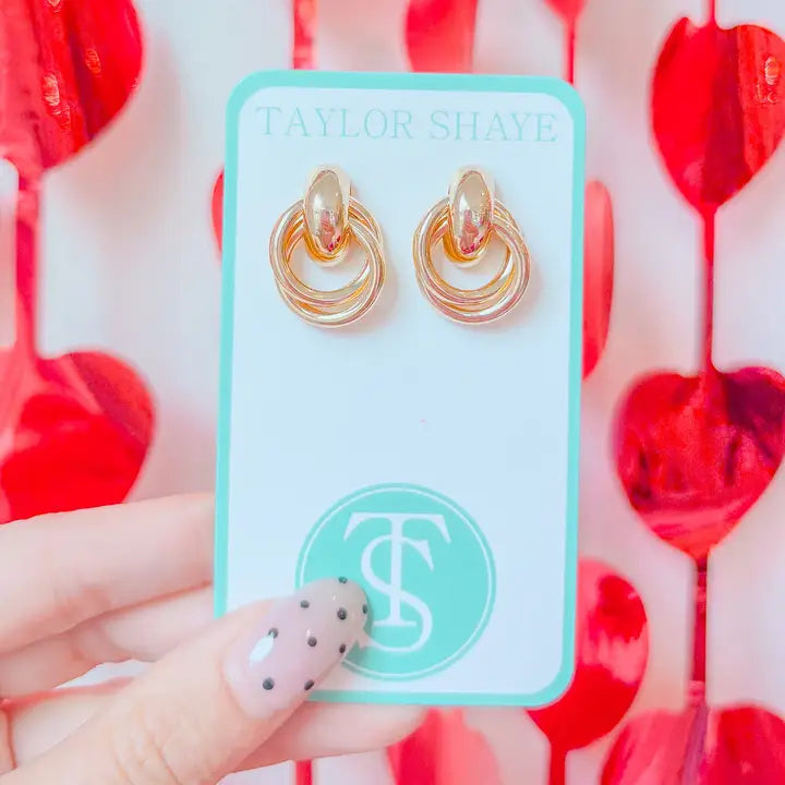 Baker Hoop Earrings