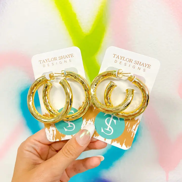 Raya Hoop Large Earrings