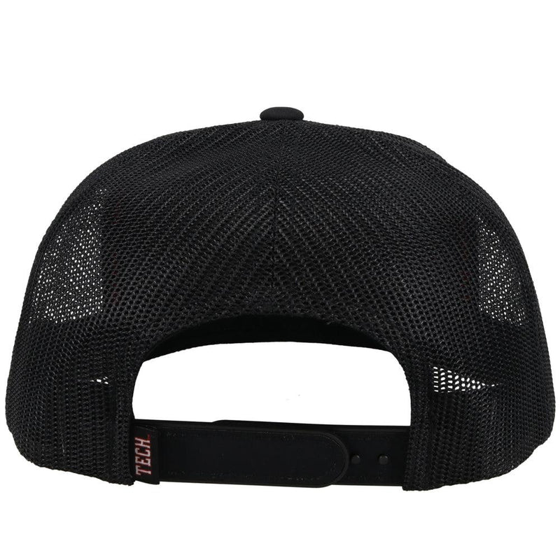 Black TEXAS TECH Hat with Double T Logo