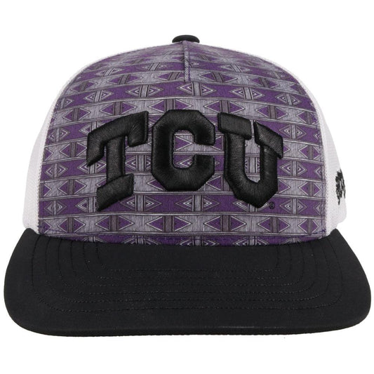 TCU Purple Aztec Design Hat
