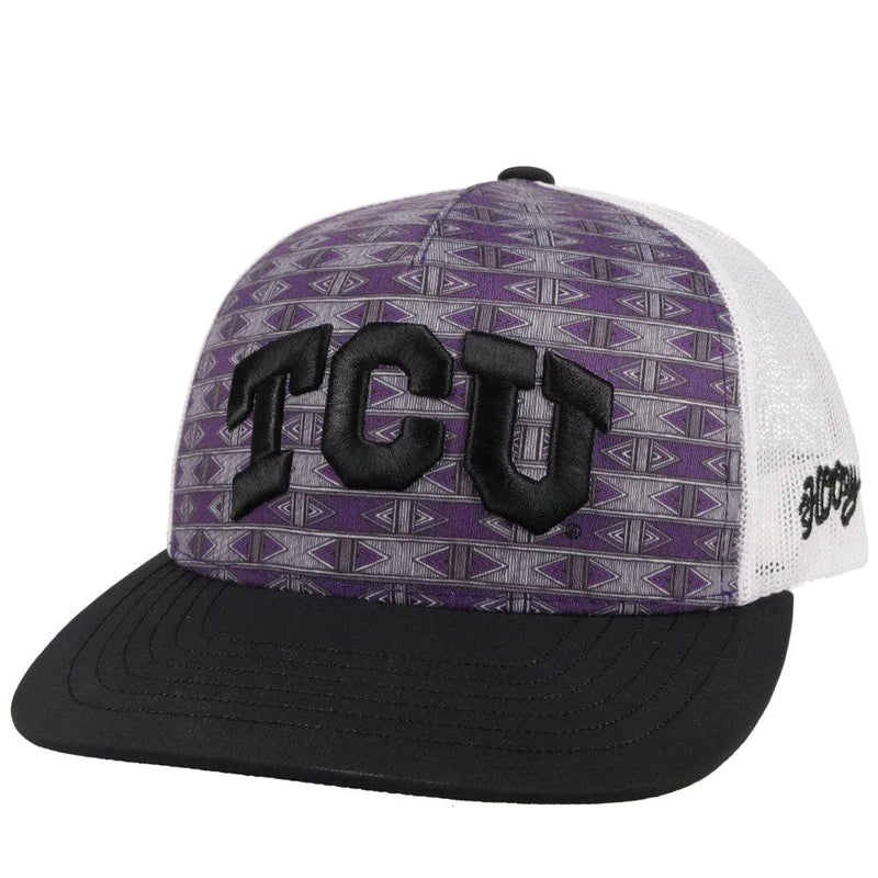TCU Purple Aztec Design Hat