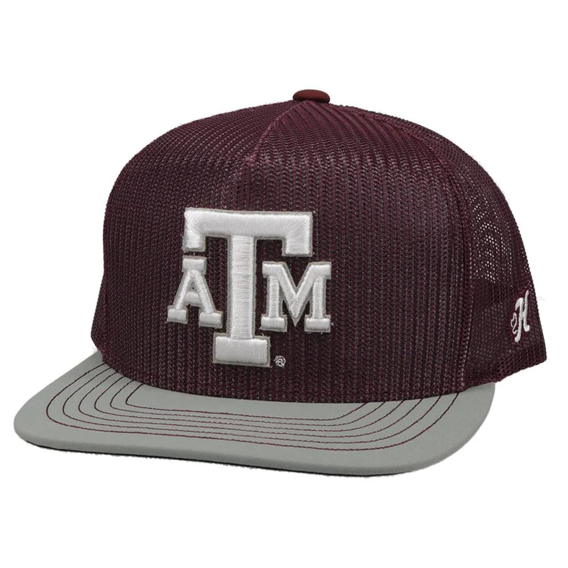 TEXAS A&M Hat Maroon with A & M Logo