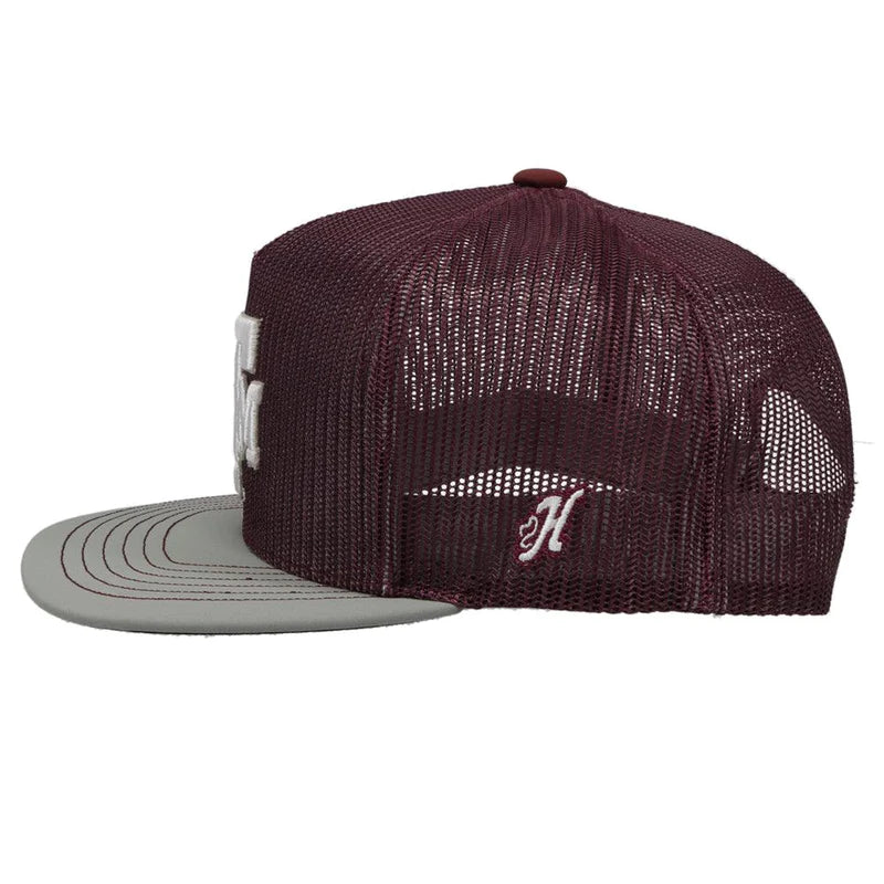 TEXAS A&M Hat Maroon with A & M Logo