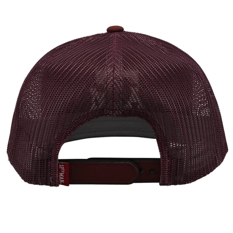 TEXAS A&M Hat Maroon with A & M Logo