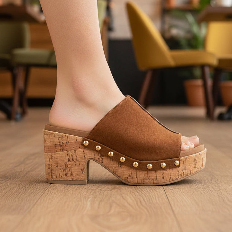 Corkys Gaslight Chestnut Wedge