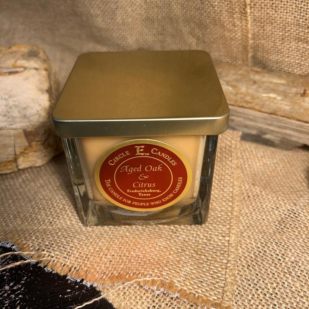Aged Oak & Citrus Candles & More... (Different Sizes Available)