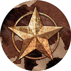 Copper Star Car Coaster