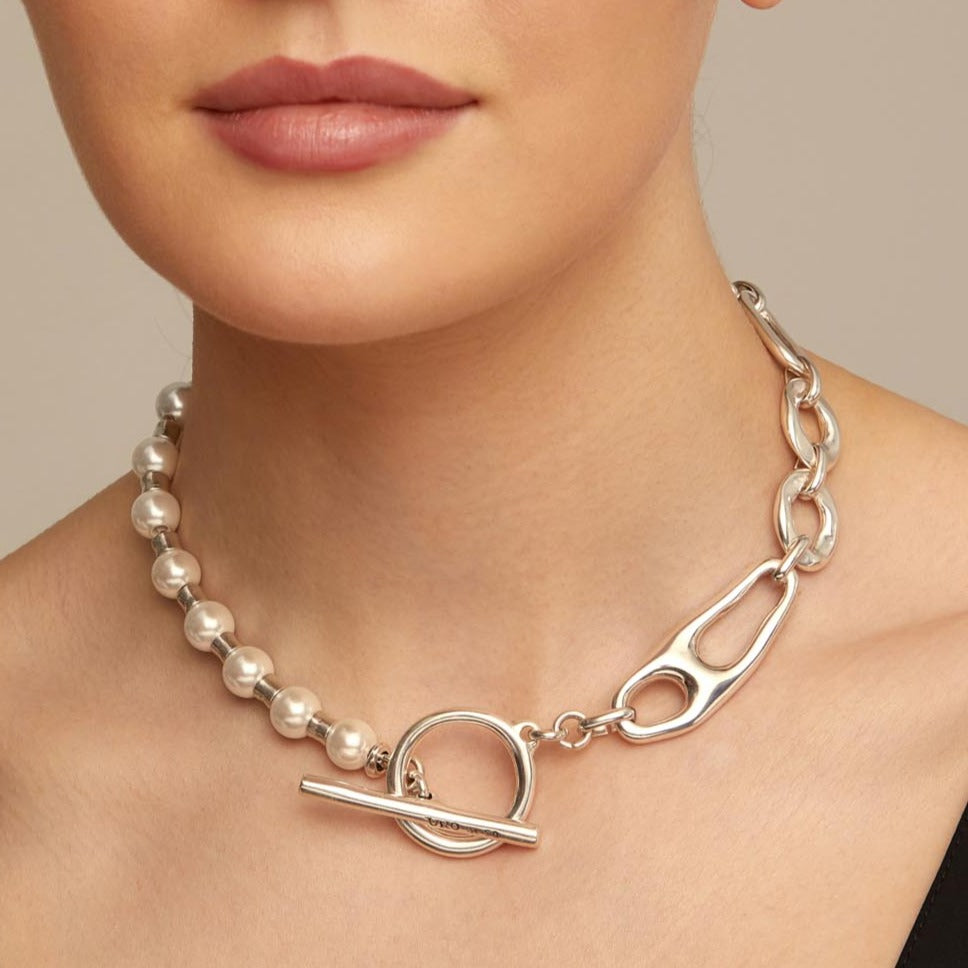 Pearl & Match Necklace