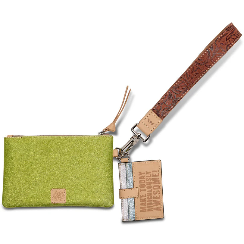 Buzzy Combi Wristlet Wallet