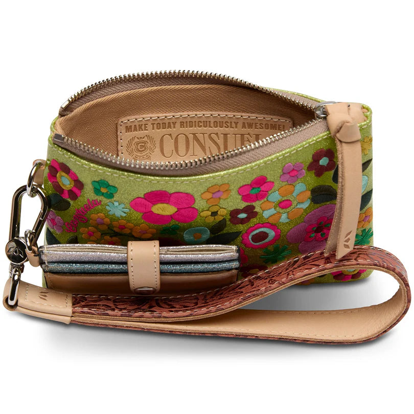 Buzzy Combi Wristlet Wallet