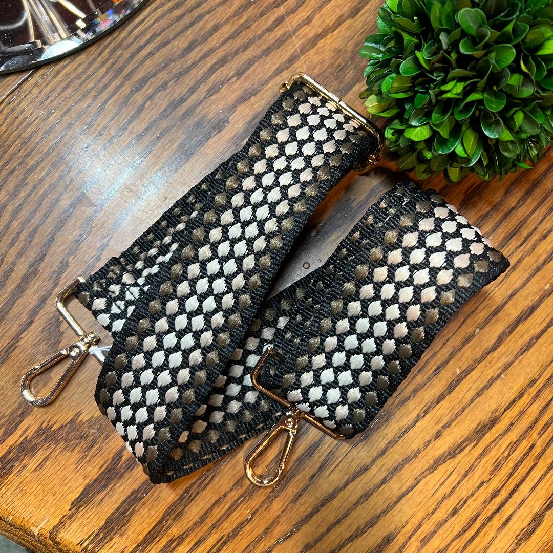 Bubble Interchangeable Woven Bag Strap