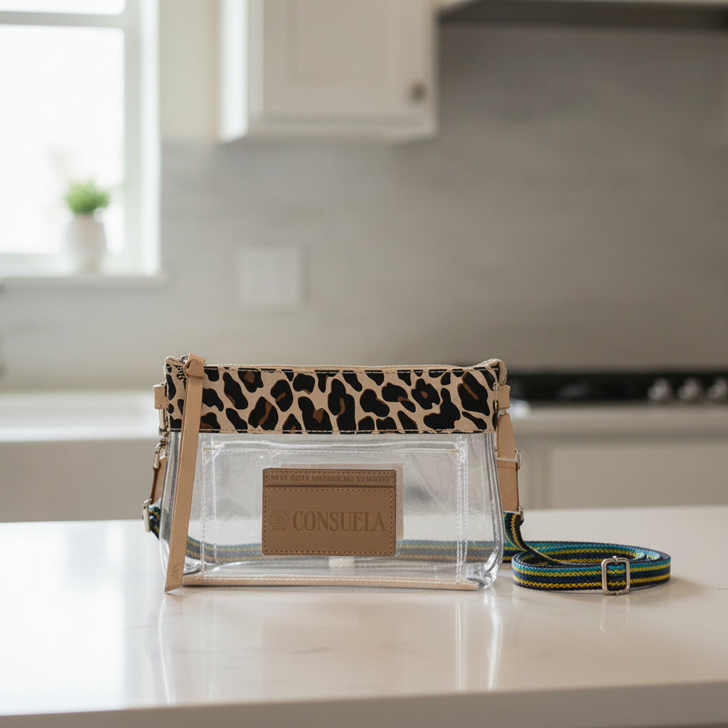 Clear Mona Midtown Crossbody