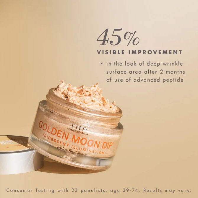 Golden Moon Dip® Illumination Mousse with Retinol + Wrinkle-Targeting Peptides