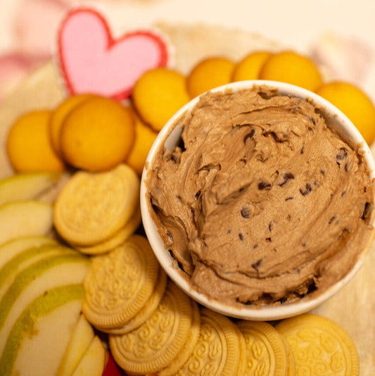 Chocolate Chip Cookie Dough Cheesecake Dip