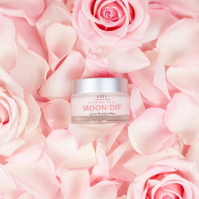 Evening Rose Moon Dip® Ageless Facial Sleep Mousse with Peptides + Retinol