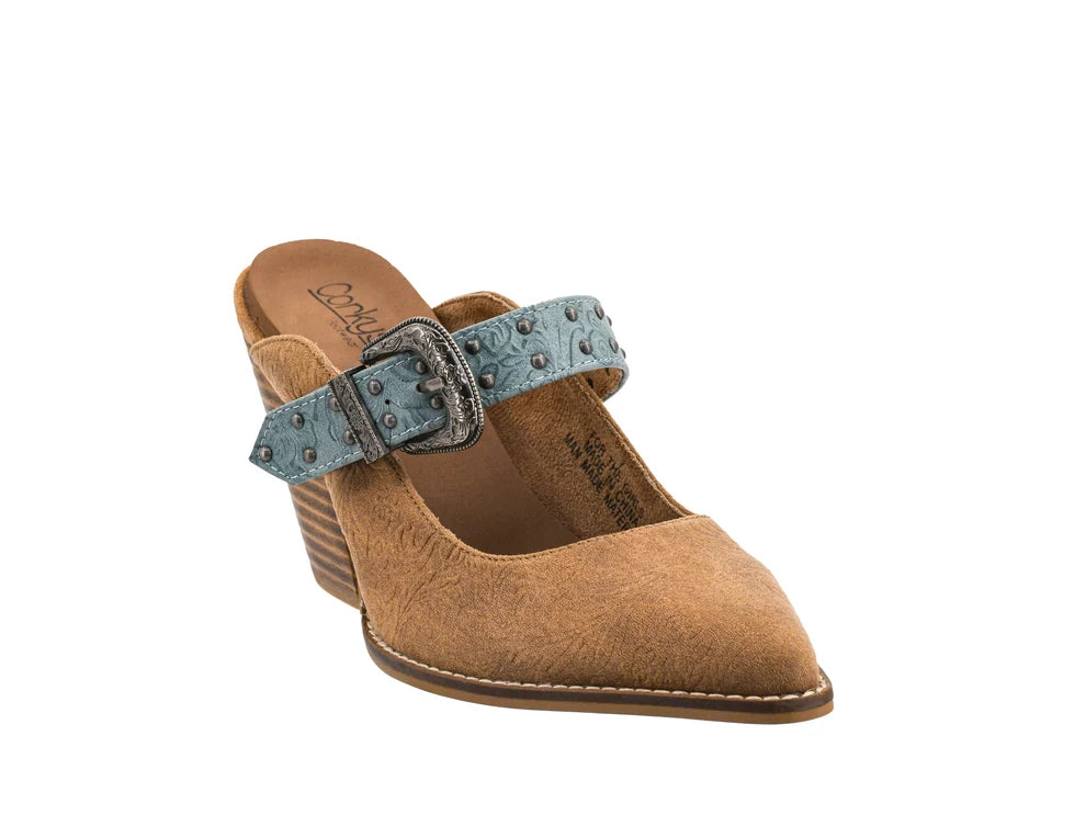 Corkys For The Girls - Camel Turquoise
