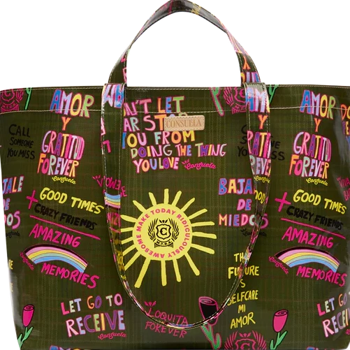 Olive Grab N Go Jumbo Handbag/Tote