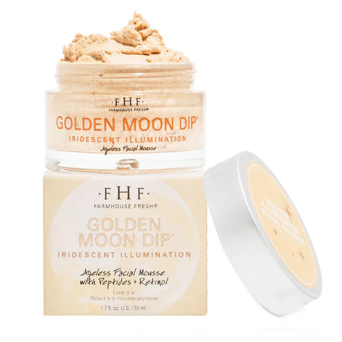 Golden Moon Dip® Illumination Mousse with Retinol + Wrinkle-Targeting Peptides