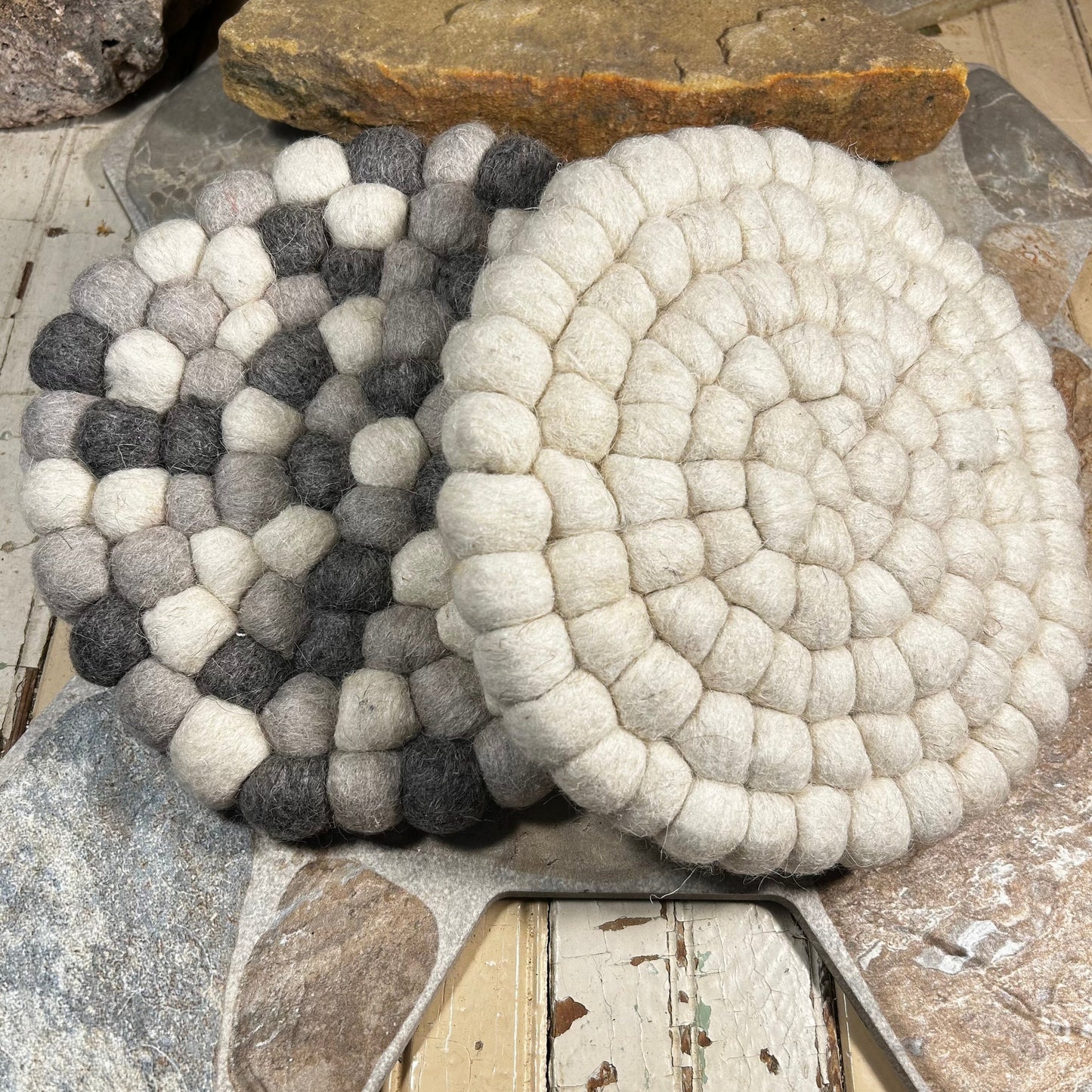 Felted Trivet Variety Colors