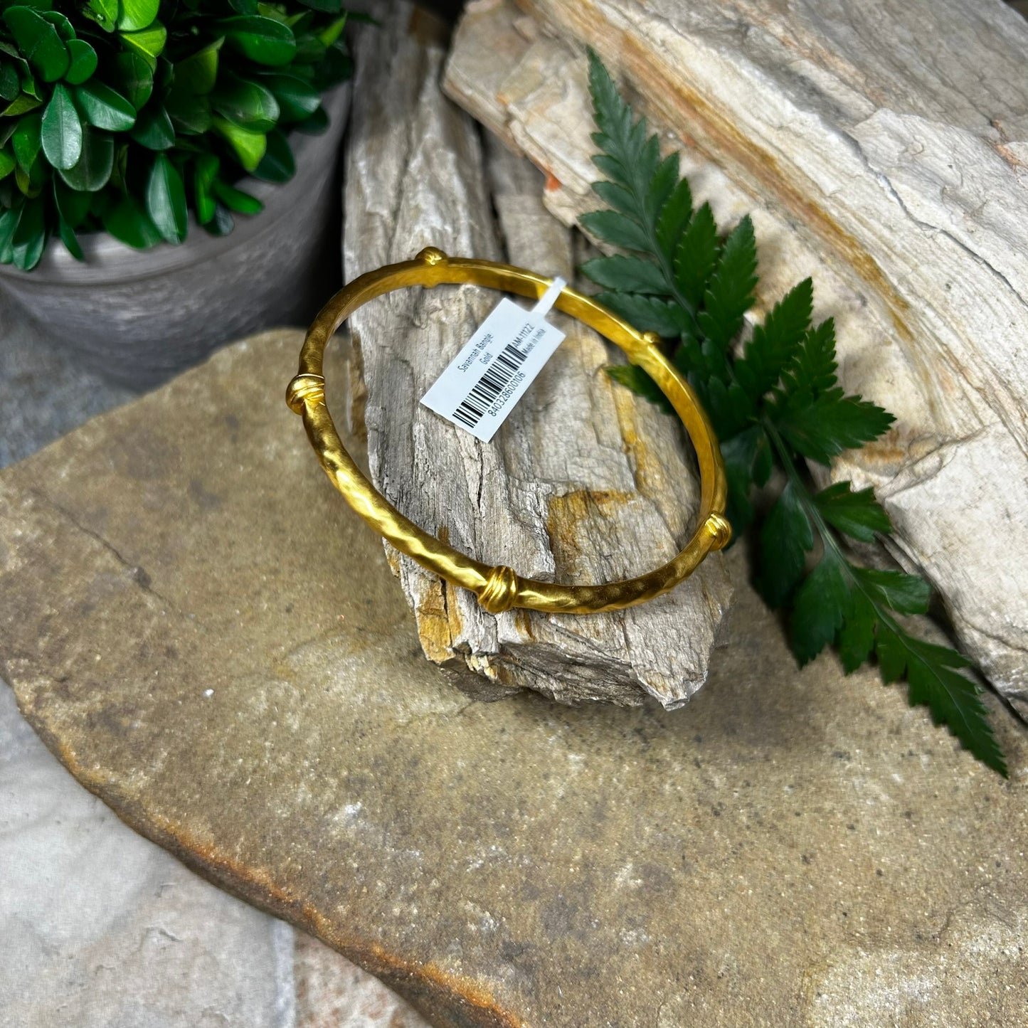Gold Savannah Bangle