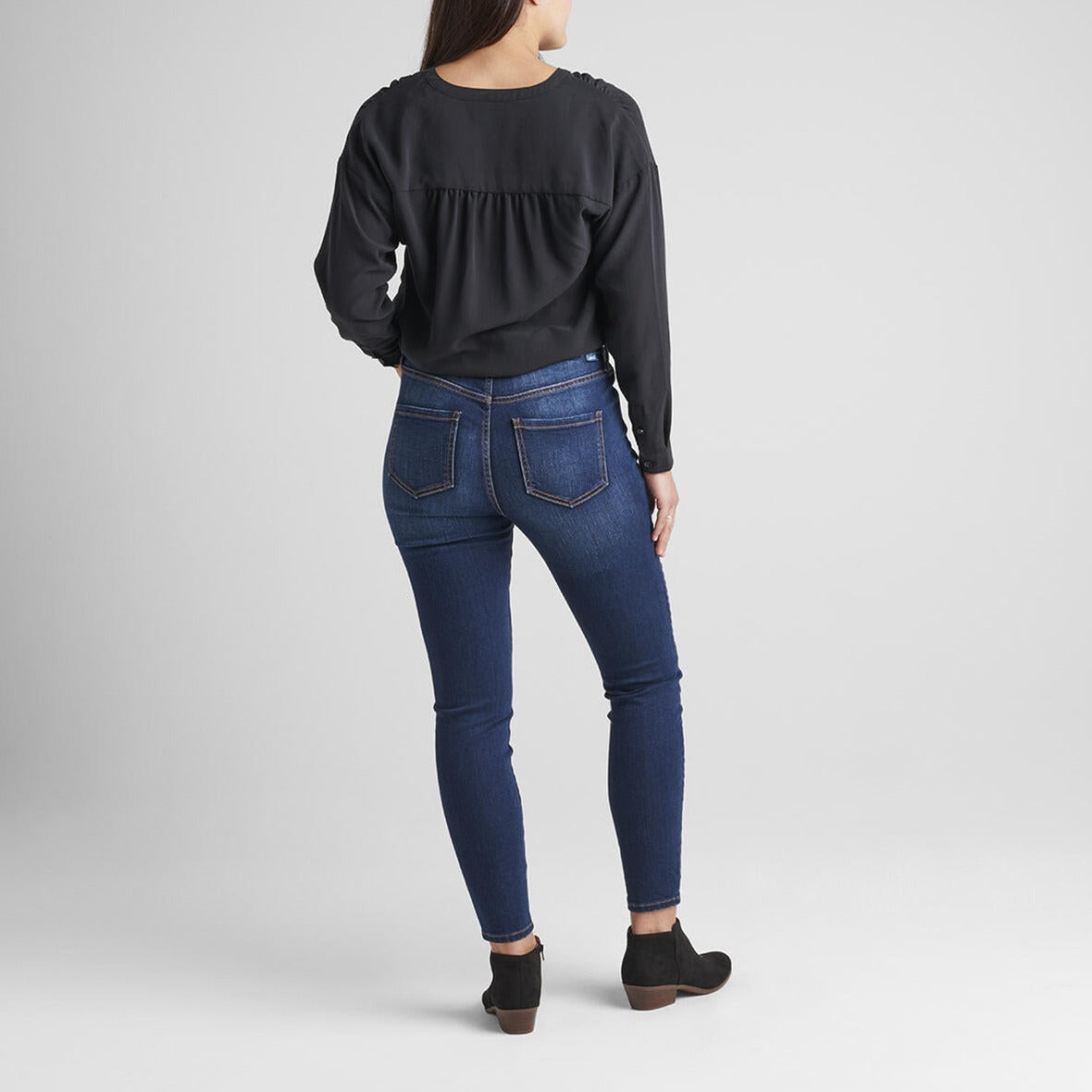 Valentina High Rise Skinny Pull-On Jeans