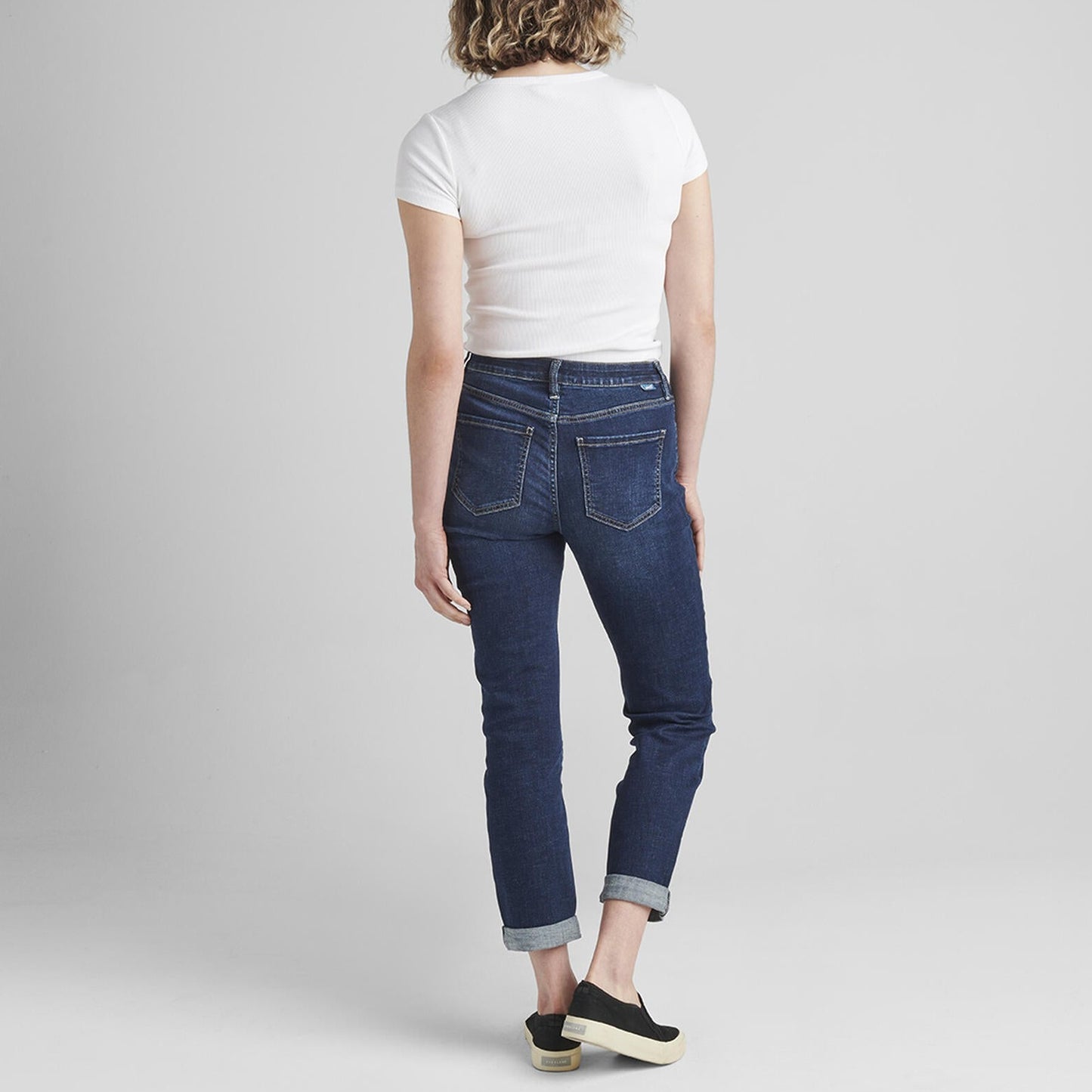 Carter Mid Rise Girlfriend Jeans