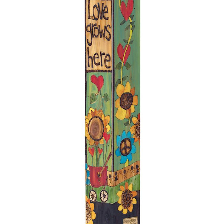Where Love Grows 40" Art Pole