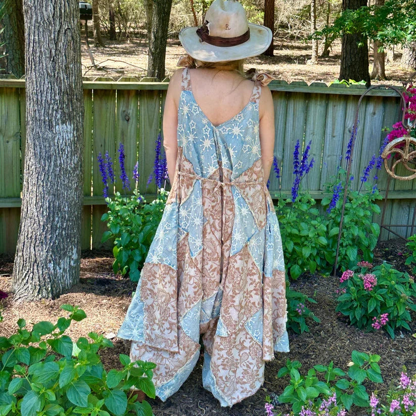 Mixed Neutral Oversized Romper