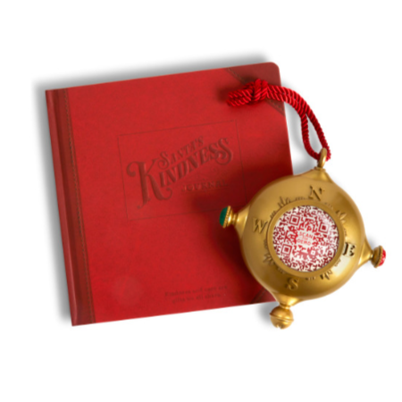 Santa's Kindness Ornament & Journal