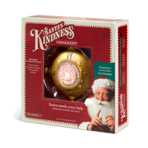 Santa's Kindness Ornament & Journal