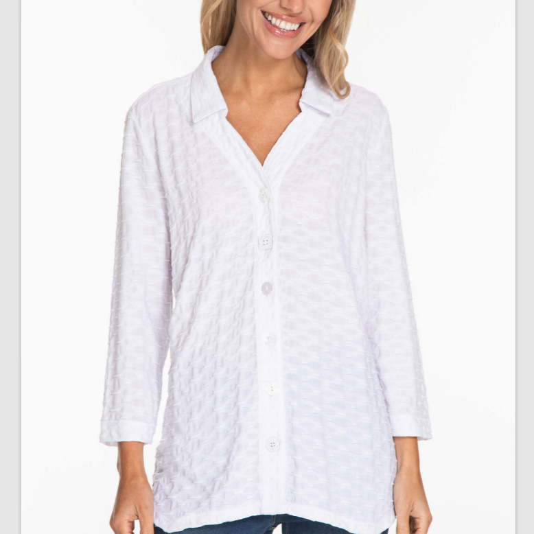 Handkerchief Hem Knit Shirt