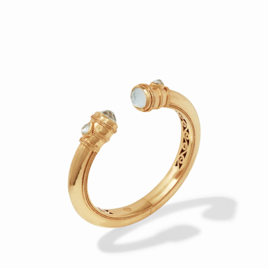 Clear Crystal Cannes Demi Cuff