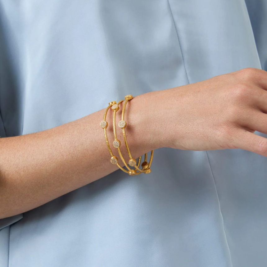 Milano Luxe Pavé Bangle
