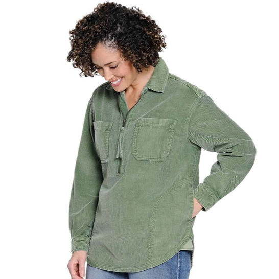 Zip Front Popover Top